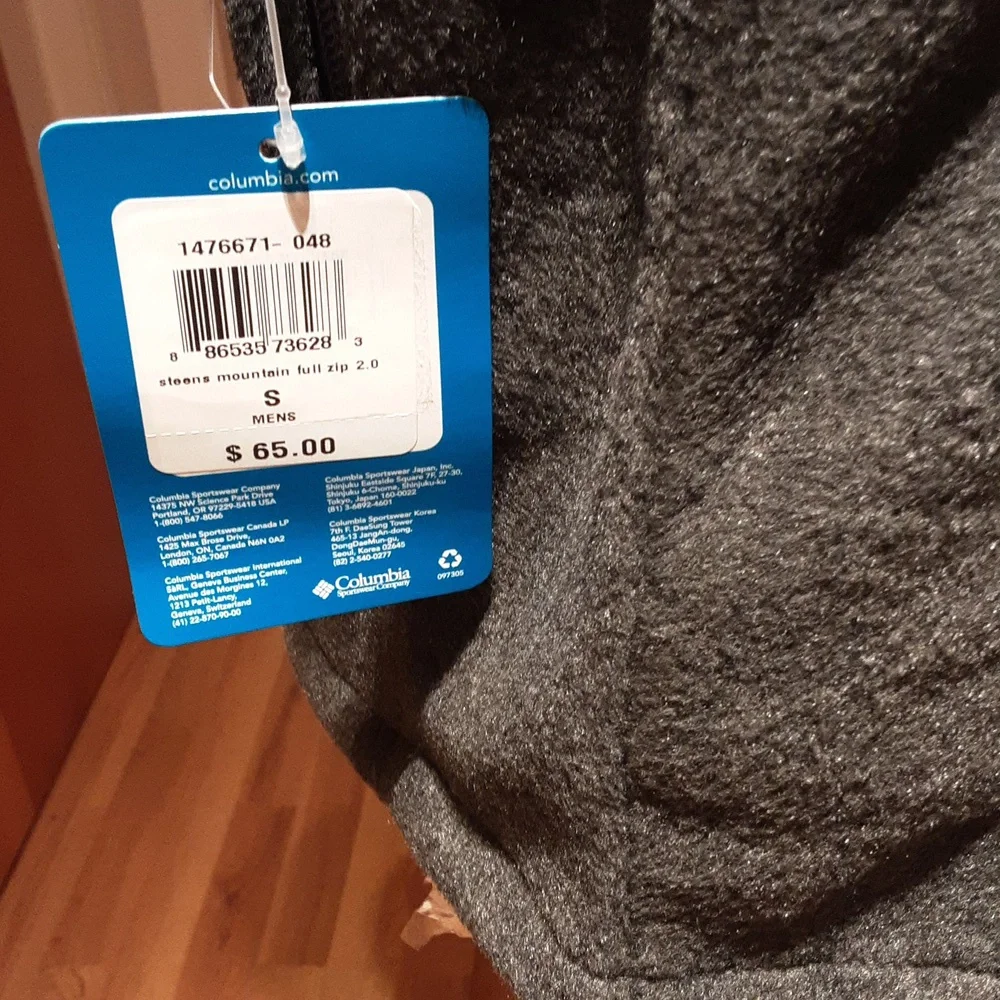 Columbia men's gray size S jacket